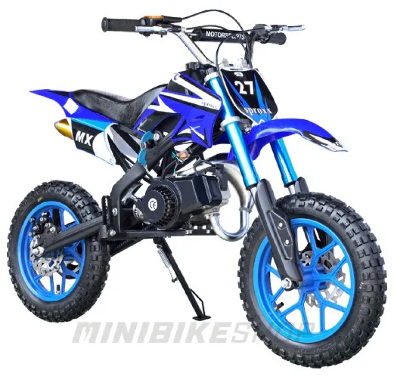 Minicross KXD Apollo modrý